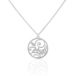 Histoire d'Or Collier Hita Argent Blanc