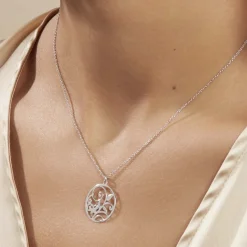 Histoire d'Or Collier Hita Argent Blanc