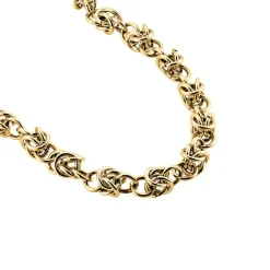 Histoire d'Or Collier Huda Acier Jaune