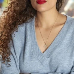 Histoire d'Or Collier Iago Plaqué Or Oxydes De Zirconium