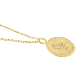 Histoire d'Or Collier Iago Plaqué Or Oxydes De Zirconium