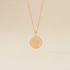 Histoire d'Or Collier Iago Plaqué Or Oxydes De Zirconium