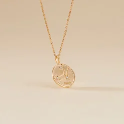 Histoire d'Or Collier Iago Plaqué Or Oxydes De Zirconium