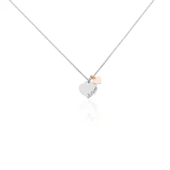 Histoire d'Or Collier Iella Argent Bicolore