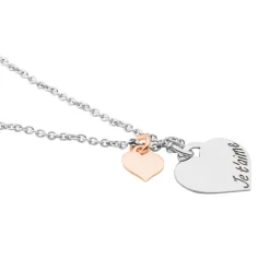 Histoire d'Or Collier Iella Argent Bicolore