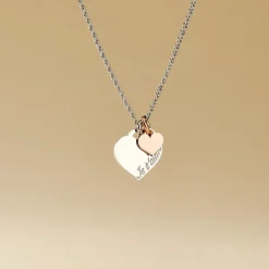 Histoire d'Or Collier Iella Argent Bicolore