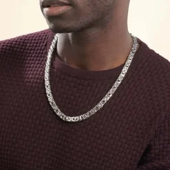 Collier Ignacio Acier Blanc-Histoire d'Or Outlet