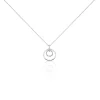 Histoire d'Or Collier Ignaza Or Blanc Diamant