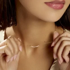 Histoire d'Or Collier Ilvia Or Rose Diamant