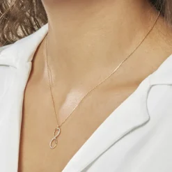 Histoire d'Or Collier Infino Or Jaune Diamant