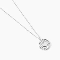 Histoire d'Or Collier Ivany Argent Blanc Oxyde De Zirconium