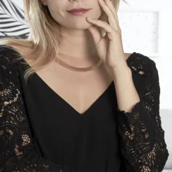 Histoire d'Or Collier Izaro Maille Flex Or Jaune