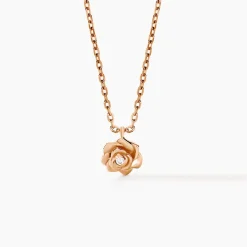 Histoire d'Or Collier Jannea Argent Rose Oxyde De Zirconium