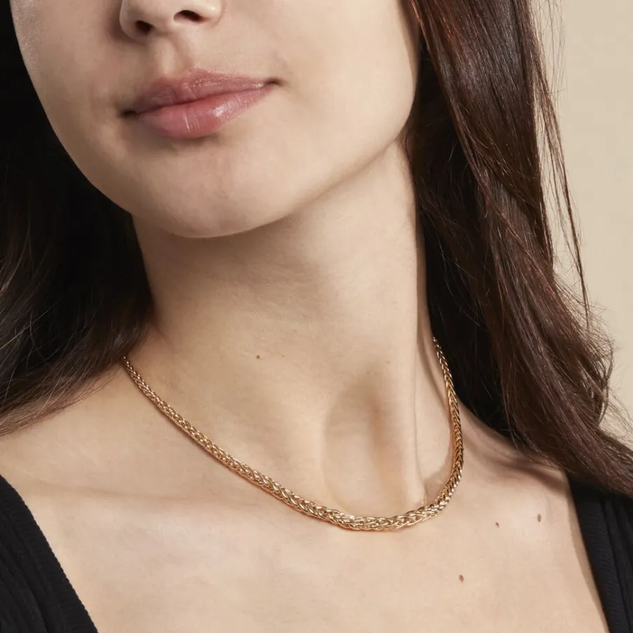 Histoire d'Or Collier Jany Danilo Maille Palmier