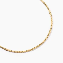 Histoire d'Or Collier Jayna Maille Palmier Or Jaune