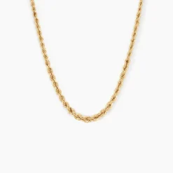 Histoire d'Or Collier Jerry Danilo Maille Corde Or Jaune