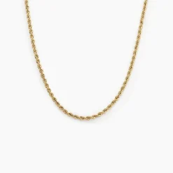 Histoire d'Or Collier Jerry Maille Corde