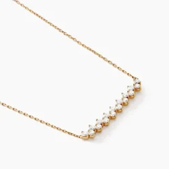 Histoire d'Or Collier Jodene Or Jaune Diamant Synthétique