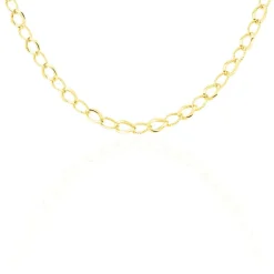 Histoire d'Or Collier Joice Maille Alternée Et Godronne Or Jaune