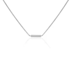 Histoire d'Or Collier Jordana Argent Blanc