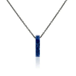 Collier Acier Noir Sodalite-JOURDAN Best