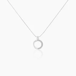 Histoire d'Or Collier Kéa Argent Blanc Oxyde De Zirconium