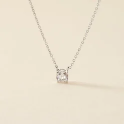 Histoire d'Or Collier Kariane Argent Blanc Oxyde De Zirconium