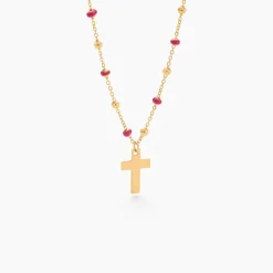 Histoire d'Or Collier Krystle Or Jaune