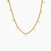 Histoire d'Or Collier Lady Chic Acier Jaune