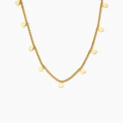 Histoire d'Or Collier Lady Chic Acier Jaune