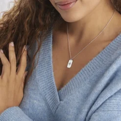 Histoire d'Or Collier Laig Argent Blanc Oxyde De Zirconium