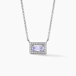 Histoire d'Or Collier Laurine Argent Blanc Oxyde De Zirconium