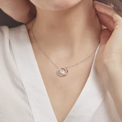 Histoire d'Or Collier Laury Argent Blanc Perle De Culture Et Oxyde De Zirconium