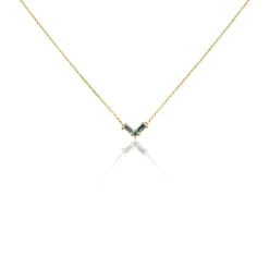 Histoire d'Or Collier Lavender Or Jaune Topaze