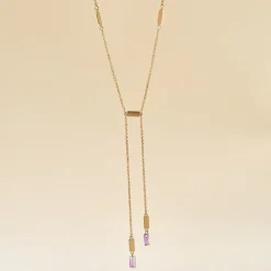 Collier Lavender Or Jaune Améthyste-Histoire d'Or Outlet