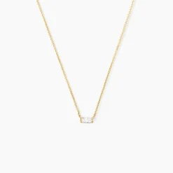 Histoire d'Or Collier Lawry Or Jaune Oxyde De Zirconium