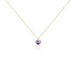 Collier Les Audacieuses Or Jaune Améthyste-Histoire d'Or Online