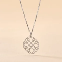 Histoire d'Or Collier Lev Argent Blanc