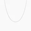 Histoire d'Or Collier Liline Argent Blanc