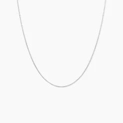Histoire d'Or Collier Liline Argent Blanc