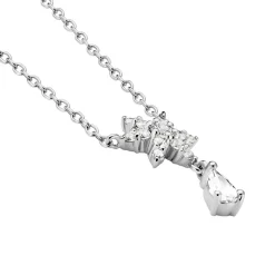 Histoire d'Or Collier Linas Argent Blanc Oxyde De Zirconium