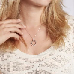 Histoire d'Or Collier Livvy Argent Blanc Oxyde De Zirconium