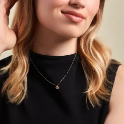 Histoire d'Or Collier Look At Me Or Jaune Oxyde De Zirconium Spinelle