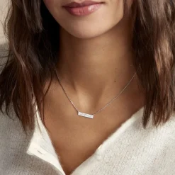 Histoire d'Or Collier Lorayne Argent Blanc