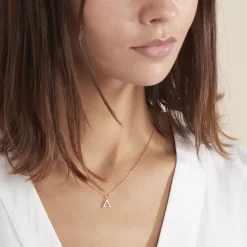 Histoire d'Or Collier Lorena Argent Rose Oxyde De Zirconium