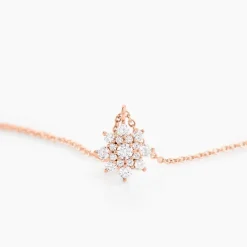 Histoire d'Or Collier Lorraine De Zirconium