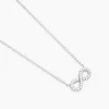 Histoire d'Or Collier Lou Argent Blanc Oxyde De Zirconium