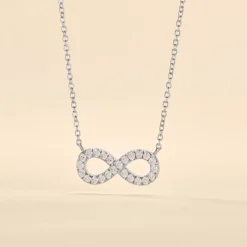 Histoire d'Or Collier Lou Argent Blanc Oxyde De Zirconium