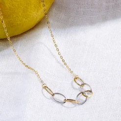 Histoire d'Or Collier Lucette Or Bicolore