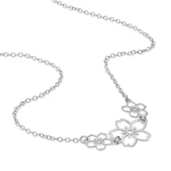 Histoire d'Or Collier Lucrezia Argent Blanc